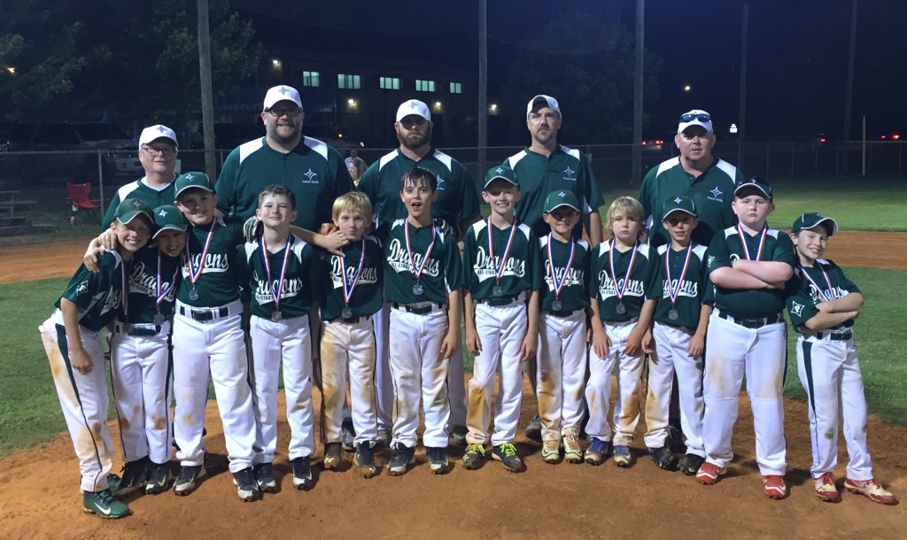 The 10U Pickens Dragons took fourth place in the 2016 ETC Summer Slam Invitational. (Photo courtesy of Jody Cantrell)