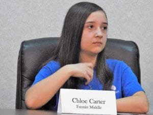Spelling Bee Chloe Carter