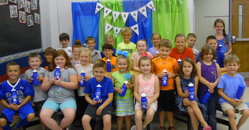 Blue Ridge Elementary School, Fannin County, Star Student Ceremony, September 2017