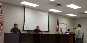Blue Ridge, Fannin County, Georgia, Board of Commissioners, Stan Helton, Earl Johnson, Larry Joe Sosebee, Public Works Director, Zach Ratcliff, Fire Chief, Larry Thomas