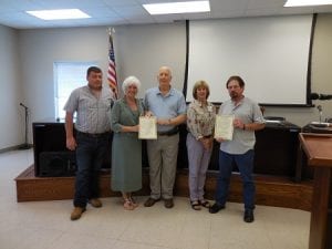 Daughters of the American Revolution, Fannin County, Board of Commissioners, Constitution Week, DAR, Stan Helton