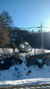 Blue Ridge, Mineral Bluff, Morganton, McCaysville, Georgia, Fannin County, Blue Ridge Mountain Electric Membership Corporation, BRMEMC, Tri-State Electric, Fannin County Emergency Management Agency, EMC, Robert Graham, Winter Storm Benji, Snow, David Lewis