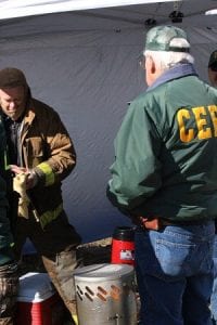 Fannin County, Blue Ridge, Fire and Rescue Chief Larry Thomas, Fannin County Fire Department, Fannin County Community Emergency Response Team, Fannin County Sheriff's Office, Fannin County Public Works, Ada Street, Curtis Switch Road, House Fire, Fire Safety, Fire Prevention, Cold Weather Firefighting