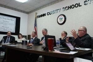 Fannin County, Blue Ridge, Georgia, Fannin County Athletics, Board of Education, Superintendent, Dr. Michael Gwatney, Bobby Bearden, Lewis DeWeese, Terry Bramlett, Chad Galloway, Steve Stanley, East Fannin Elementary School, West Fannin Elementary School, Blue Ridge Elementary School, Fannin County Middle School, Fannin County High School, Athletic Director, Dr. Scott Ramsey, Fannin County School System, Donnie Kendall, ryan Walton, Cliff Shirah, Brian Johnson, Rebels