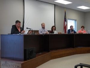 Fannin County, Blue Ridge, Georgia, Board of Comissioners, Chairman, Post 1 Commissioner, Post 2 Commissioner, Stan Helton, Earl Johnson, Larry Joe Sosebee, Finance Director, Robin Gazaway, Fire Station, E-911, Windy Ridge Road, Loan, Bonds, Retirement Plan, ACCG Insurance, 401A Defined Contribution Plan, Public Works Director, Zack Ratcliff, Road Work, Resurfacing, Snake Nation, Ridge Road, North Old Aska, Harrison & Ada, Old Loving Road, Mabry Lane, Wise Road, Wright Mill Road, Elrod, Blue Bird, Aster Lane, Old Chapel Road, Queen Avenue off of Galloway, Old Dial Road, Mobile Circle, Lowery Road/Brown Mill Road, Mount Herman Road, Hilltop Circle, Doublehead Gap Road, Cypress Lane, Old Skennah Gap Road, Devils Den, Budget 2018, Tax Assessors
