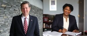 Georgia, May Primary Election 2018, General Election 2018, United States Representative District 9, Governor, Lieutenant Governor, Public Service Commissioner District 3, Public Service Commissioner District 5, Insurance Commissioner, Secretary of State, Sarah Riggs Amico, Geoff Duncan, Stacey Abrams, Brian Kemp, Doug Collins, Josh McCall, John Hitchins, Tricia Pridemore, Dawn Randolph, Doug Stoner, Chuck Eaton, Lindy Miller, John Noel, Johnny White, Jim Beck, Jay Florence, Tracy Jordan, David Belle Isle, Buzz Brockway, Josh McKoon, Brad Raffensperger, John Barrow, Dee Dawkins-Haigler, R.J. Hadley, Smythe Duval, Democrat, Republican, Post 2 Commissioner, Glenn Patterson, Dixie Carter, Fannin County Board of Education, Mike Cole, Susan DeMoura, Jeff DePaola, Bobby Bearden