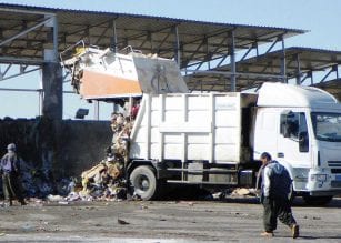 Garbage Truck waste managment