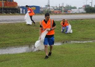 litter clean up