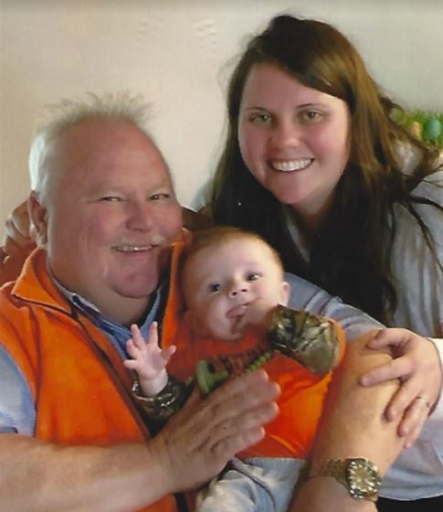 Greg Staffins, Daughter and Grandson