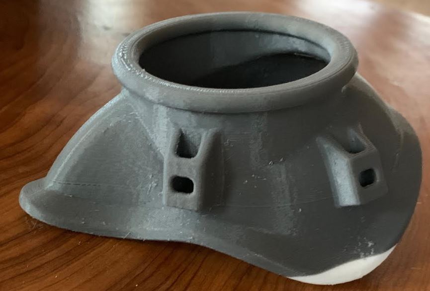 mask made with 3D printer