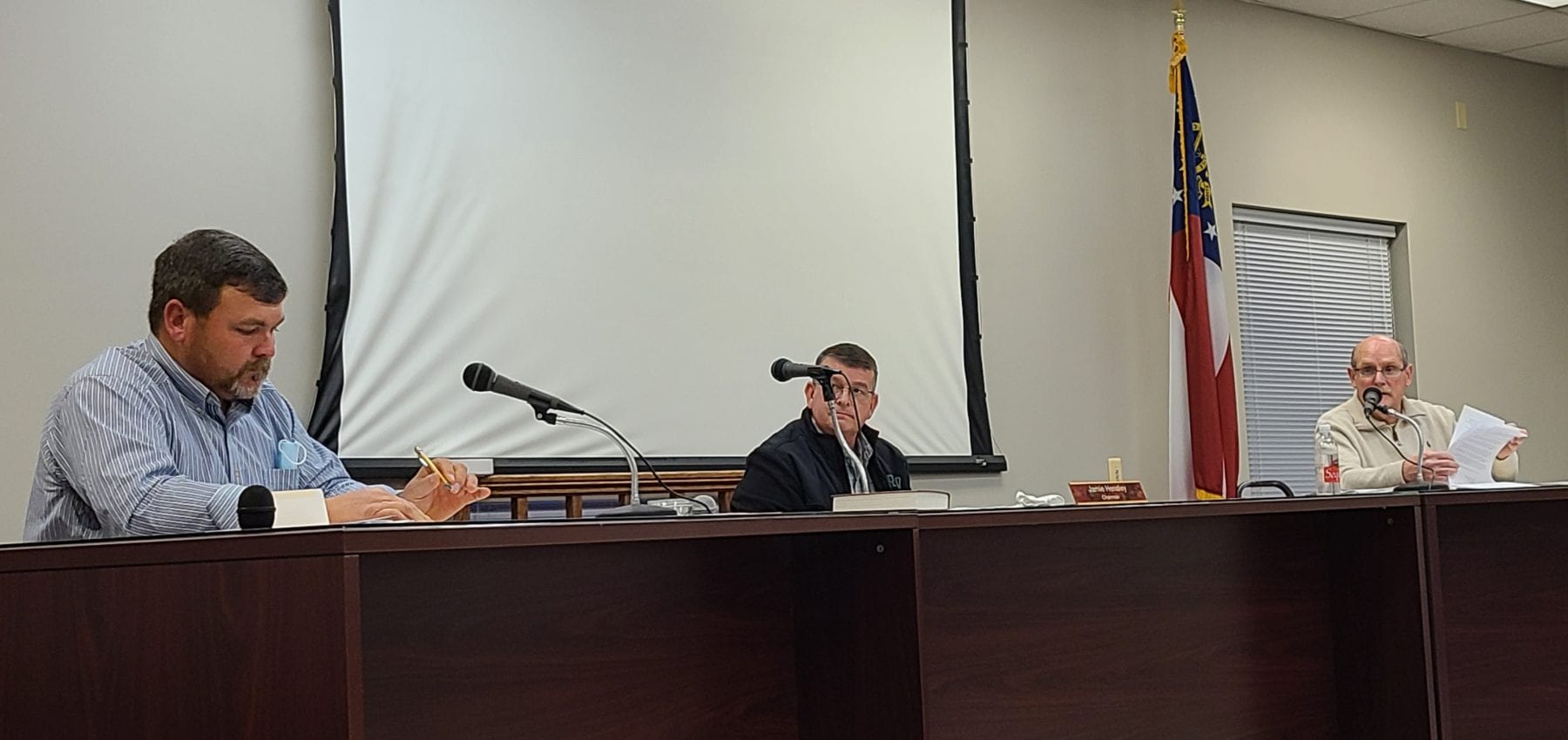Fannin commission meeting
