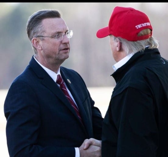 Doug Collins with President Trump