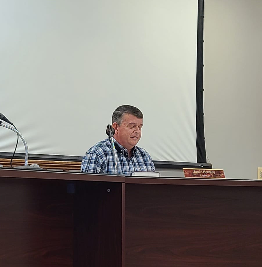 Chairman Jamie Hensley
