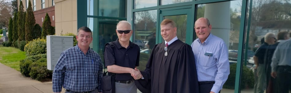 Fannin County, Georgia, Johnny Scearce, Post One Commissioner, Chief of Police, Blue Ridge, Swearing In, Oath of Office, Probate Judge, Scott Kiker