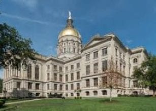 cut taxes Georgia capitol election hearing