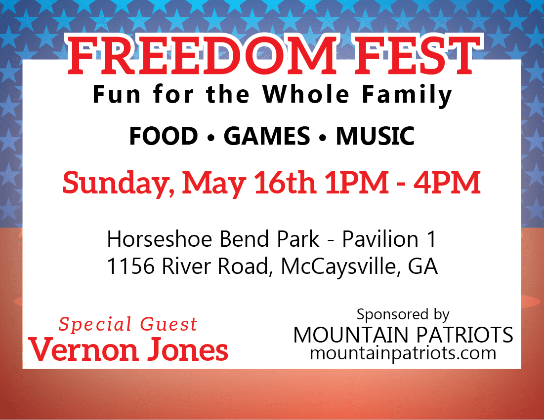 mountain patriots invite you to Freedom Fest