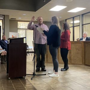 New members take oath of office