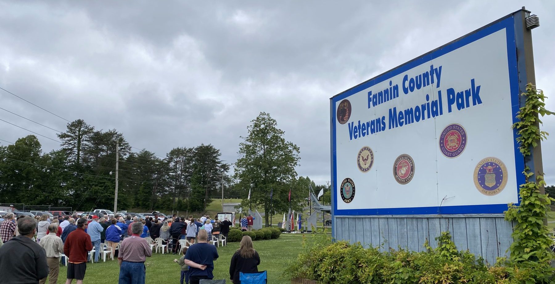fannin county veterans memorial park - Memorial Day ceremony