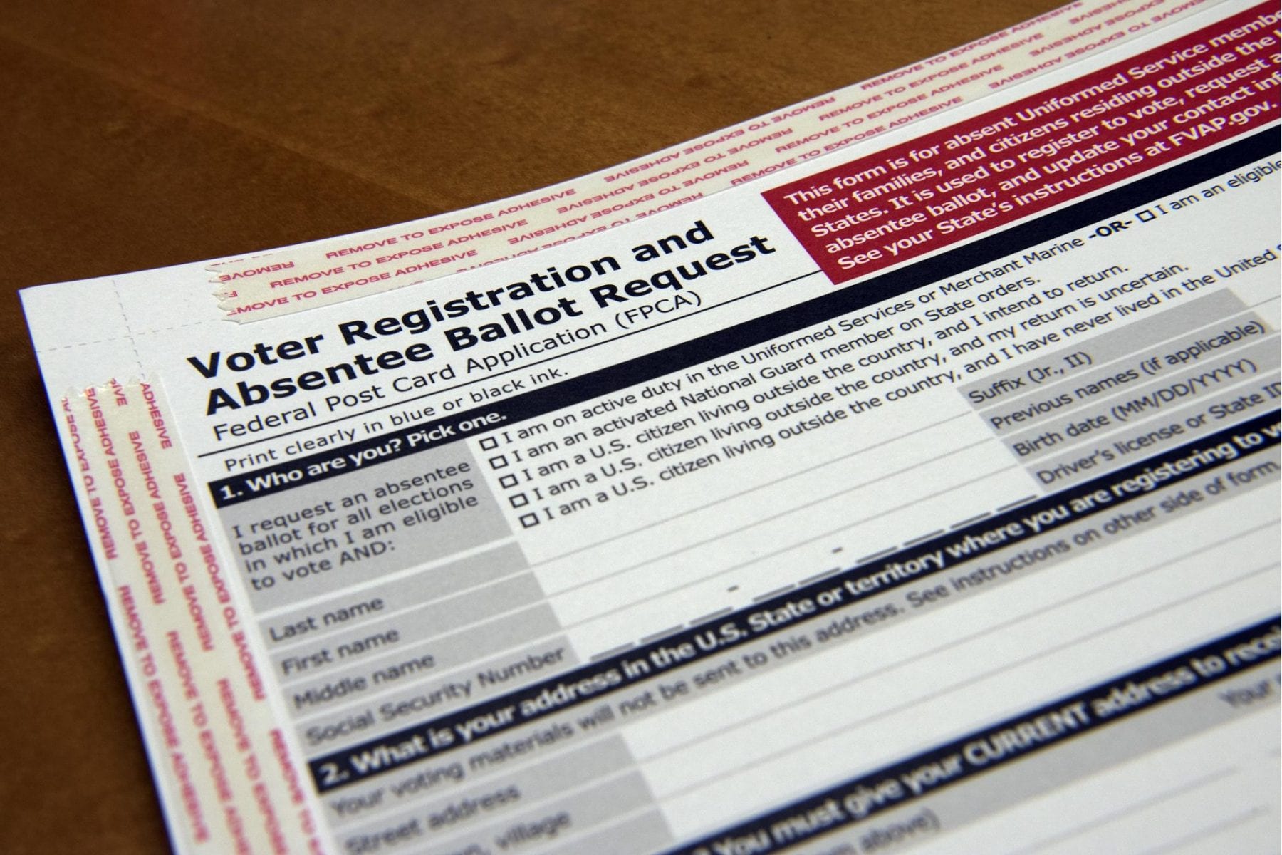 absentee ballots