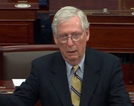 Senate Minority Leader Mitch McConnell